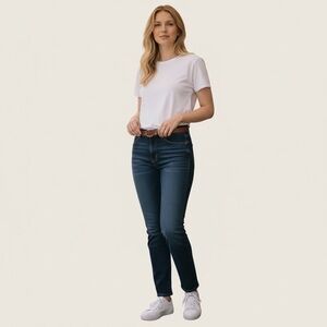 Kut from the Kloth Diana Dark Blue Skinny Jeans